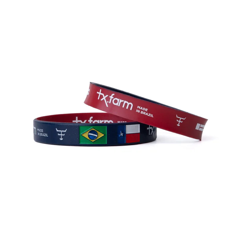 PULSEIRA DE SILICONE TEXAS FARM BANDEIRAS