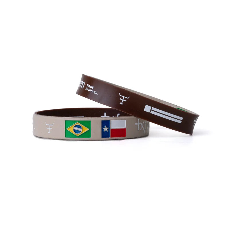PULSEIRA DE SILICONE TEXAS FARM BANDEIRAS