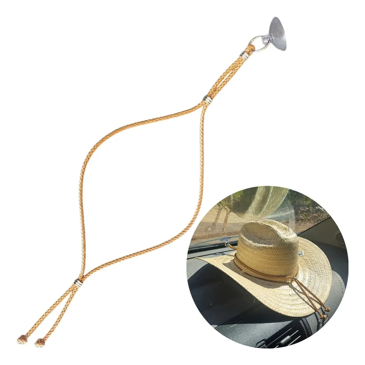Suporte Chapéu Com Ventosa Para Carros E Caminhonetes