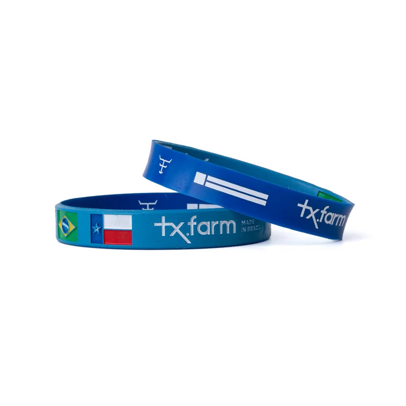 PULSEIRA DE SILICONE TEXAS FARM BANDEIRAS