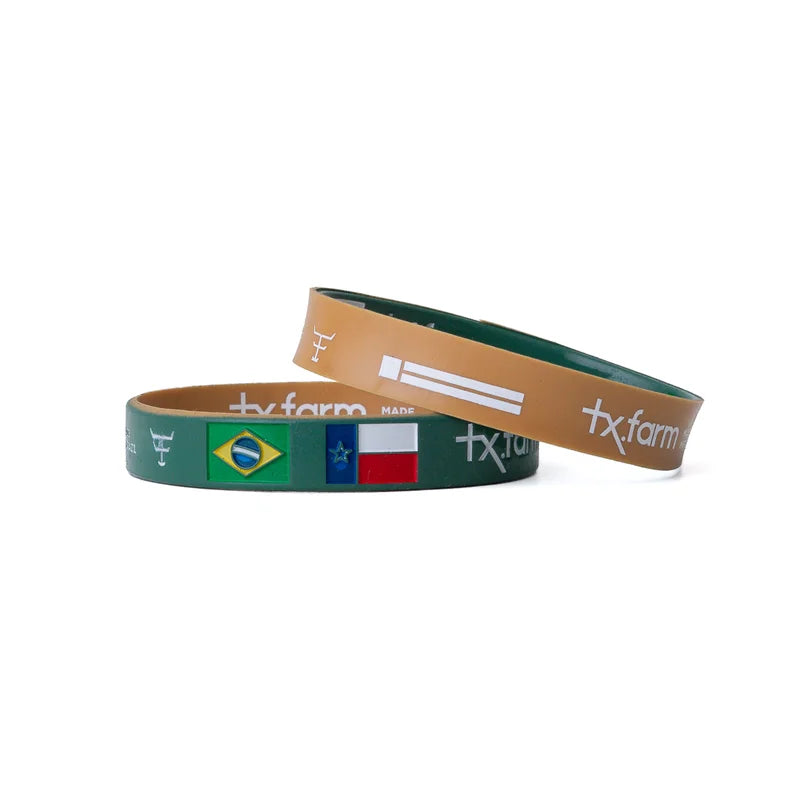 PULSEIRA DE SILICONE TEXAS FARM BANDEIRAS