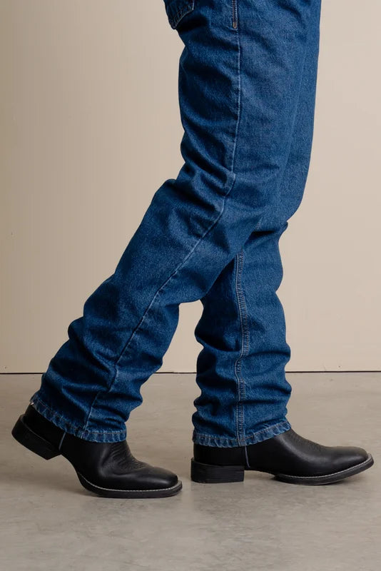 CALÇA JEANS MASCULINA TEXAS FARM ESCURA - STYLE THREE HARD 100%